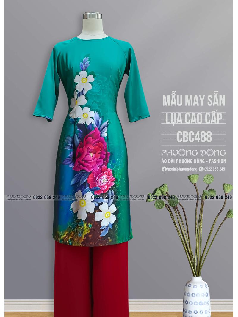 Áo Dài Cách Tân Lụa Cao Cấp CBC488